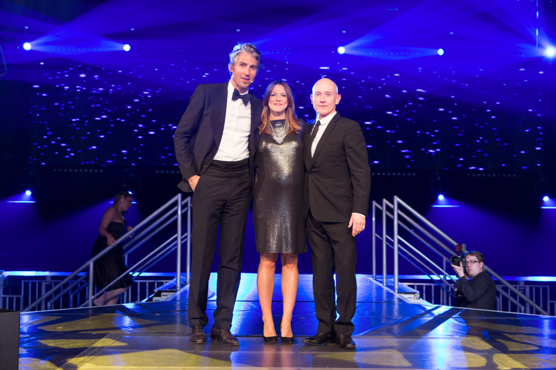 Charlotte Mills, Wimbledon Village 10 year anniversary George Lamb & Headmasters Chairman John Sanders