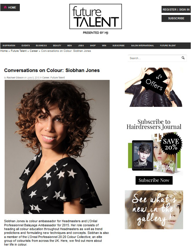 hairdressers journal - future talent