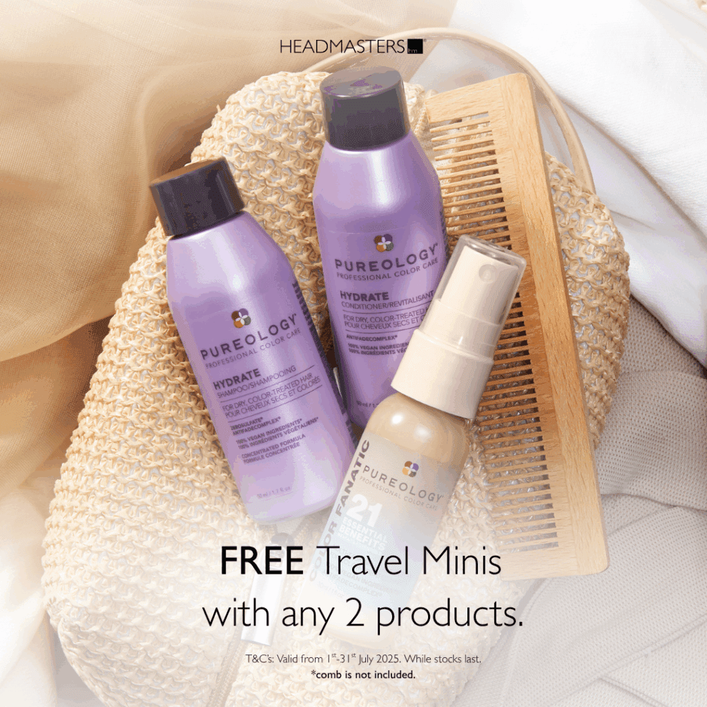 July Summer Hair Offers FREE Pureology Travel Minis