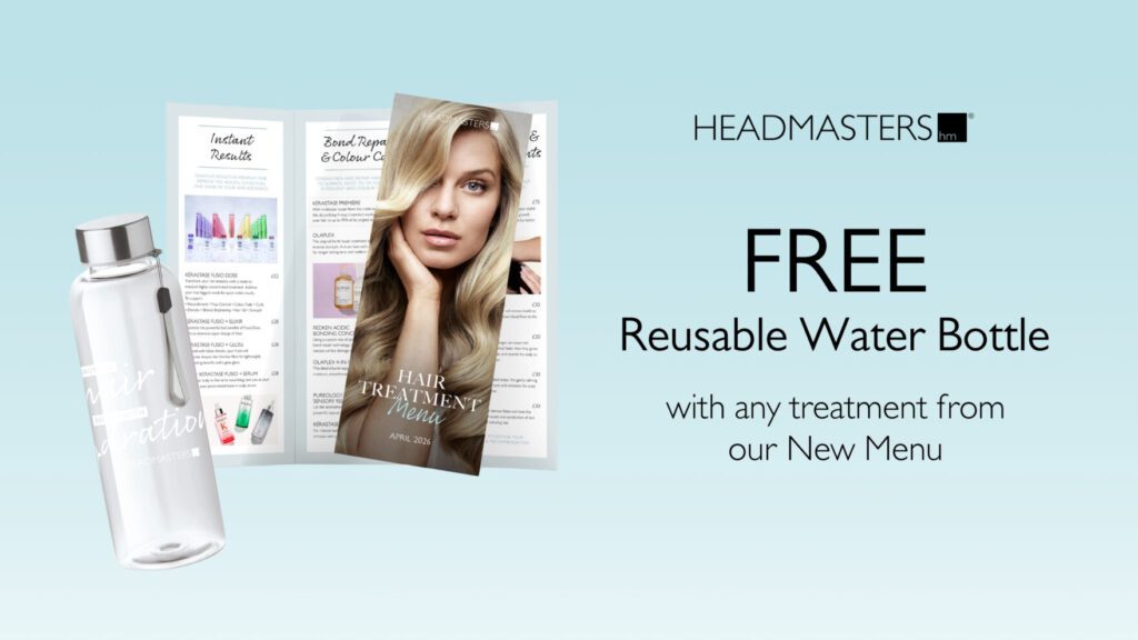 Free reusable water bottle with any treatment