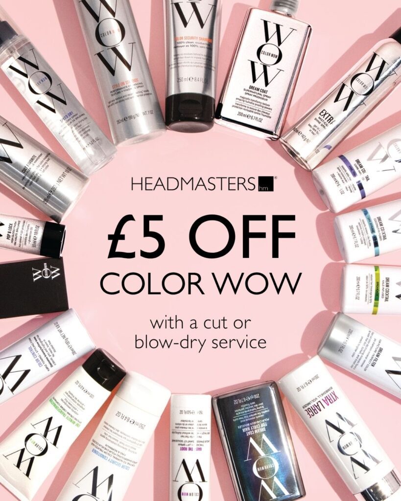 £5 off color wow