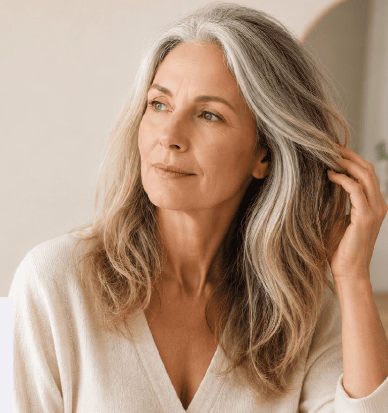 Menopause and Your Hair - What's Happening and How We Can Help